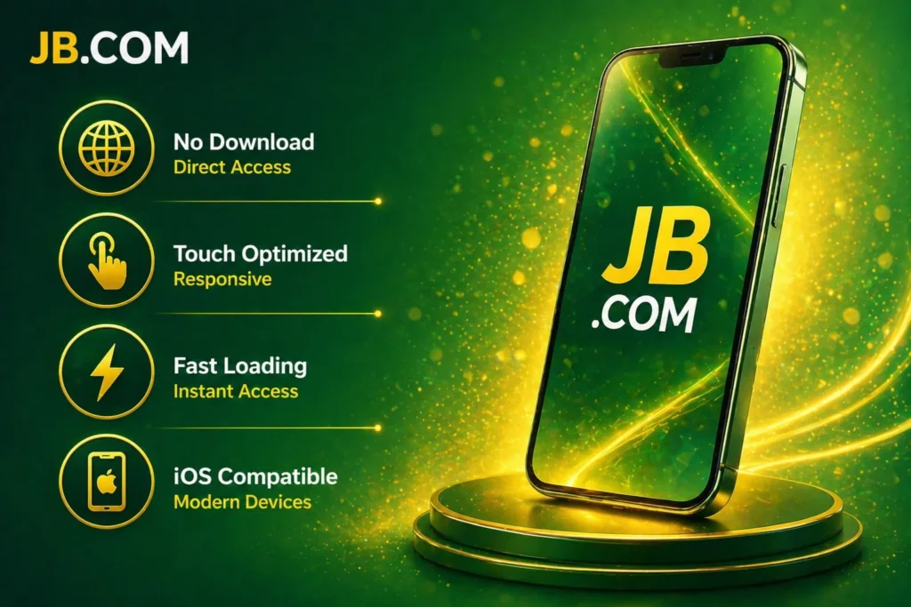 Mobile web advantages JB.Com